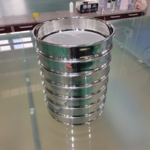 200mm ASTM E11 Compliant 5 25 50 63 90 125 150 250 Micron 304 Stainless Steel Lab Test Sieve High Precision Sieving - Product Image 6