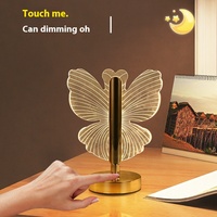 2025 nouvelle lampe de Table acrylique moderne créative LED veilleuse de chevet pour chambre et étude Y avec popularité Internet Ins