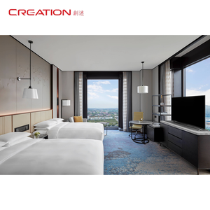 Ensemble de meubles de chambre d'hôtel de luxe sur mesure pour chambre et suite 5 étoiles, design moderne - Product Image 5