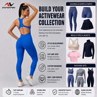 Combinaison de yoga sexy à bretelles spaghetti sans couture |   Combinaison longue une pièce pour le fitness et l'entraînement |   Fournisseur de premier plan Xuanfei