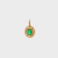 Mode DIY Pendentif Accessoires Collection Charme Populaire En Acier Inoxydable 18K Plaqué Or Bijoux En Gros