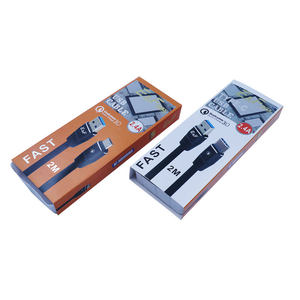 Bán Buôn Tùy Chỉnh Kích Thước Ban Ngà Hộp Bao Bì Cho Dữ Liệu Dòng Sạc Cáp USB Công Cụ - Product Image 1