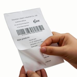 Etiquetas Adhesivas Personalizadas al por Mayor de Fábrica, Etiquetas de Envío Resistentes al Agua 4x6, Etiquetas Térmicas Autoadhesivas en Forma de Abanico - Product Image 2