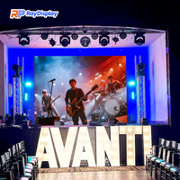Layar LED HD Tahan Air Dalam Ruangan P2.6 P2.97 P3.91 Panel Video Wall LED Bergerak Sewa Layar LED Panggung Layar LED Luar Ruangan