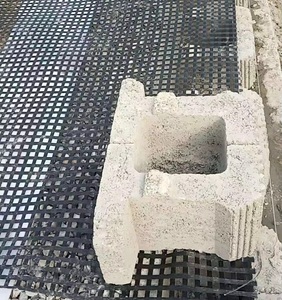 Nhà Máy hai trục một trục geogrid sợi dọc dệt kim <span class=keywords><strong>Polyester</strong></span> cho đường lái xe giữ lại tường xây dựng đường làm vật nuôi dệt geogrid - Product Image 3