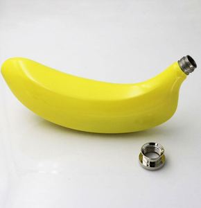 Flacon à liqueur de luxe en acier inoxydable en forme de banane pour promotion - Product Image 5