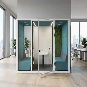 Cabina <span class=keywords><strong>de</strong></span> Oficina Insonorizada, Cabina Telefónica Acústica, Cabina <span class=keywords><strong>de</strong></span> <span class=keywords><strong>Trabajo</strong></span> con Aislamiento Acústico - Product Image 4