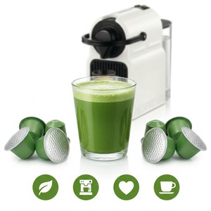 Cápsulas de Matcha Premium Molido en Piedra - Grado Ceremonial Élite, Té Verde en Cápsulas para Nespresso Original - Product Image 3