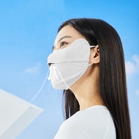 MIO nouvelle mode masque Sports de plein air glace soie abattage tissu résistant au soleil masque facial UPF50 + crème solaire pour hommes et femmes