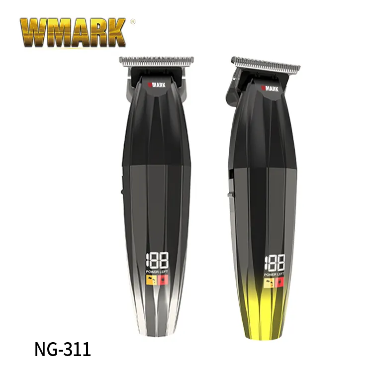 Wmark NG-311 Bán Buôn Siêu Động Cơ 7000Rpm Có Thể Sạc Lại Điện Cắt Tóc Mens Cắt Tóc Không Dây Tóc Tông Đơ Cho Salon