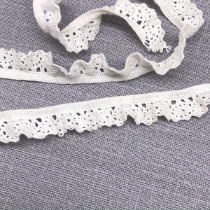 شريط دانتيل قطني مرن بعرض 1.5 سم، صديق للبيئة، مثير، لتزيين ملابس النساء - Product Image 3