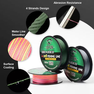 Jsfun <span class=keywords><strong>สาย</strong></span>เคลือบลวดถัก<span class=keywords><strong>8</strong></span>เส้น300ม. <span class=keywords><strong>สาย</strong></span><span class=keywords><strong>ปอนด์</strong></span>นับปอนด์34LB-96LB ผู้นำสายการประมง monofilament - Product Image 3