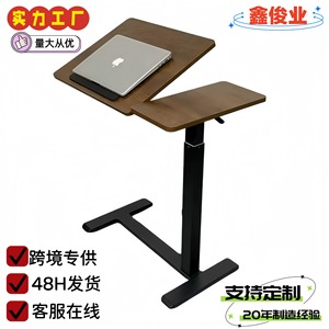 Bureau debout réglable en hauteur Xinjunye 400x600mm avec panneau rabattable et roulettes pour usage domestique ou au bureau - Product Image 5