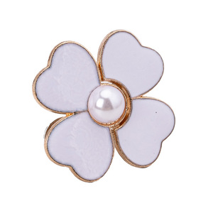 Botón de cintura en forma de trébol de cuatro hojas con diseño de broche desmontable, botón de cintura sin costuras para jeans que necesitan ajuste. - Product Image 5