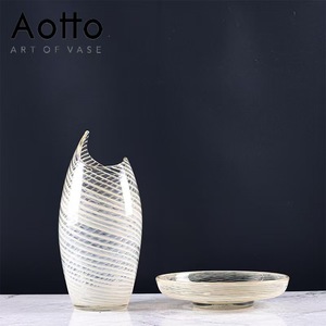 Alfa Modern <b>Glass</b> Tabletop Vase with Light Luxury Design for Home Decoration Guangdong China - Product Image 4