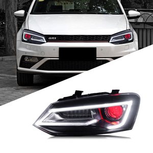 Accessori Auto, Sistemi di Illuminazione, Gruppo Fari Anteriori per <span class=keywords><strong>VOLKSWAGEN</strong></span> <span class=keywords><strong>POLO</strong></span> 2011 2012 2013 2014 2015 2016 <span class=keywords><strong>2017</strong></span> - Product Image 1