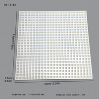 Moule en silicone platine à 625 cavités pour chocolat, fudge, caramel, bonbons, gommes, gelées, grands oursons en gélatine, moule personnalisé pour collagène