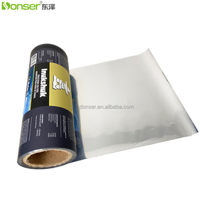 200g Custom stampato rotolo pellicola PET Food imballaggio morbido lucido allumumizzato sacchetto per cane e gatto/merenda pellicola laminata - Product Image 3