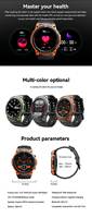 Zeblaze VIBE 7 Lite Smartwatch 1,47-Zoll-IPS-Display Smartwatch Health Monitor Bluetooth-kompatible Sprach anrufe