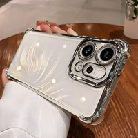 Étui de protection antichoc en TPU souple électroplaqué pour téléphone portable Oppo Reno 16 Pro 2026
