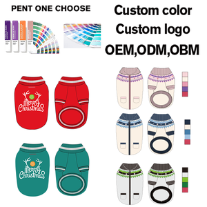 Kunden spezifische Luxus-Hunde pullover New Fashion Checkerboard Pet Clothes Classic Winter Style Niedlich und Phantasie - Product Image 5