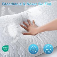Meilleur Sommeil OEM Chine Vente en Gros Moderne Sommeil Cou Oreillers de Lit Ergonomique Oreiller en Mousse à Mémoire de Forme Literie pour Lit de Sommeil King Size