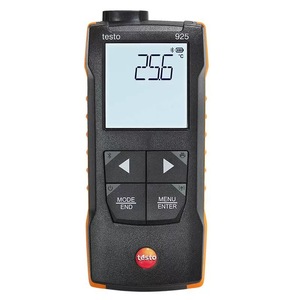 เทอร์โมมิเตอร์แบบสัมผัส Testo 925 หน้าจอ LCD ความละเอียด 0.1 องศาเซลเซียส สำหรับห้องปฏิบัติการและอุตสาหกรรมอาหาร - Product Image 1