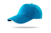 Casquette de baseball vierge à 5 panneaux, personnalisable avec logo imprimé par transfert thermique, en sergé de polyester durable, réglable, unisexe, pour le sport, vente en gros