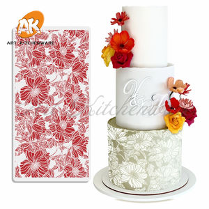 Plantilla de Plástico para Decoración de Pasteles con Diseño de Margarita, Rejilla para Azúcar PET, Plantilla para Galletas, Suministros para Decoración de Pasteles - Product Image 2