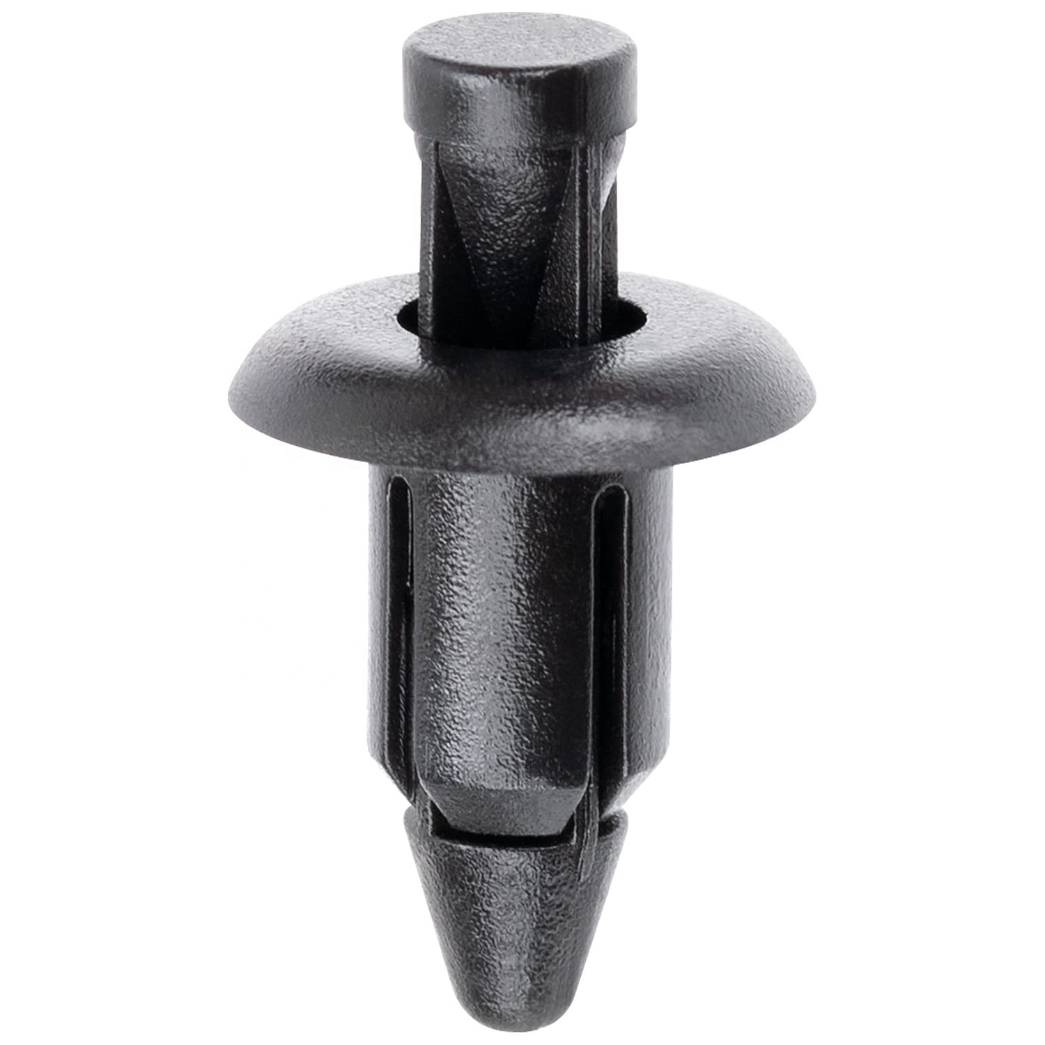 Lot De 100 Clips/rivets En Plastique Noir Pour Carénage Moto - Diamètre 6mm - Pour Yamaha, Suzuki, Kawasaki...
