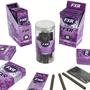 Wholesale Custom Printed Manual Paper 1 5 Packs 6 Flavors <strong>Blunt</strong> <strong>Wraps</strong> Support Custom Plastic Bag with Display Box - Product Image 3