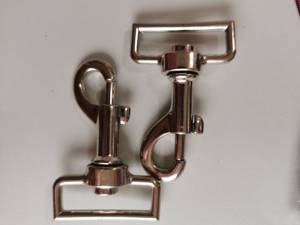 Metal Hardware For Bags Straps Dog <b>Collars</b> Leads Belts Purses Dog Trigger Hook <b>Clips</b> D Rings Bar Sliders Various Sizes Heavy Dut - Product Image 5