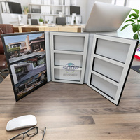 Boîte d'échantillons de carreaux et de pierres portable à prix d'usine en vente chaude - Livre d'affichage personnalisable pour le granit, le quartz et la céramique