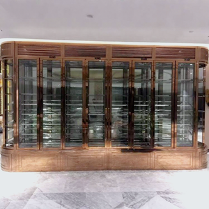 Armoire <span class=keywords><strong>à</strong></span> <span class=keywords><strong>vin</strong></span> thermostatique en acier inoxydable comptoir <span class=keywords><strong>de</strong></span> bar <span class=keywords><strong>à</strong></span> whisky <span class=keywords><strong>cave</strong></span> <span class=keywords><strong>à</strong></span> <span class=keywords><strong>vin</strong></span> support réfrigérateur armoire <span class=keywords><strong>à</strong></span> liqueur - Product Image 6
