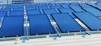 Nouveau type de système de chauffe-eau solaire à panneaux plats divisés pour une utilisation résidentielle à économie d'énergie dans le chauffage