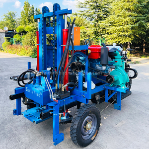 Foreuse de puits <span class=keywords><strong>d</strong></span>'<span class=keywords><strong>eau</strong></span> portable 100m 150m 200m, machine de <span class=keywords><strong>forage</strong></span> de puits profonds, vente chaude, directement de l'usine - Product Image 2