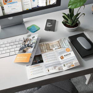 Diseño personalizado Impresión biodegradable Folleto triple plegado Servicios Libro Folletos Catálogo de revistas Catálogo personalizado - Product Image 2