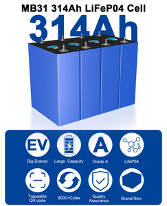 Batterie de stockage d'énergie solaire de classe A 2026 EV MB31 314Ah 8000 cycles 3.2V Lithium LiFePO4 320Ah 330Ah 340Ah Stock disponible en Pologne (UE) - Product Image 2