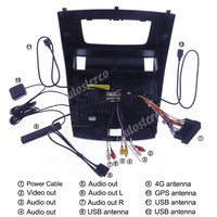 Para TOYOTA AVANZA Daihatsu Xenia 2010-2016, Reproductor Multimedia para Auto Android 10.0 con GPS, 6+128G, Unidad Principal Tesla, Radio, Navegación