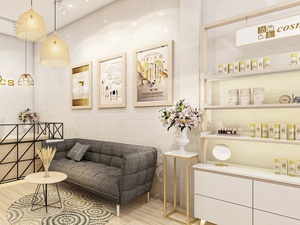 Muebles Personalizados para Tiendas de Perfumes, Muebles Modernos para Tiendas de Fragancias, Mostrador de Exhibición de Cosméticos, Diseño de Interiores - Product Image 4