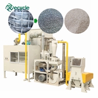 Machine de recyclage de séparateurs en aluminium et en plastique pour capsules médicales écologiques