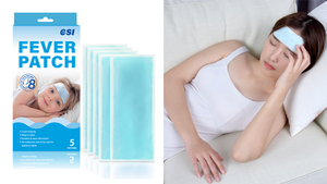CSI Inconfort & Maux de tête Soulagement de la douleur Patchs de fièvre pour enfants Soulagement de refroidissement de la fièvre - Product Image 4