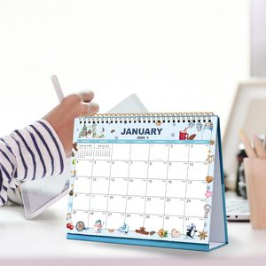 Tùy Chỉnh 2026 Tường Lịch/Bàn Lịch Cuộn Dây Ràng Buộc Kích Thước Lớn Hỗ Trợ OEM In Ấn Máy Tính Để Bàn Lịch - Product Image 3