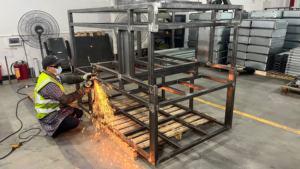 Pembuatan Rangka Baja, Perakitan, Pengelasan Laser Logam Stainless Steel, Pemotongan Laser Logam Lembaran Kustom OEM - Product Image 3