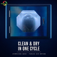Distributeur automatique de nettoyage de casques et de baskets, équipement de lavage commercial en libre-service pour lieux publics