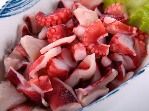 IQF冷冻日本食品切块章鱼，可直接食用，高品质，HACCP认证供应商产品，4-5克/个，保质期24个月 - Product Image 4