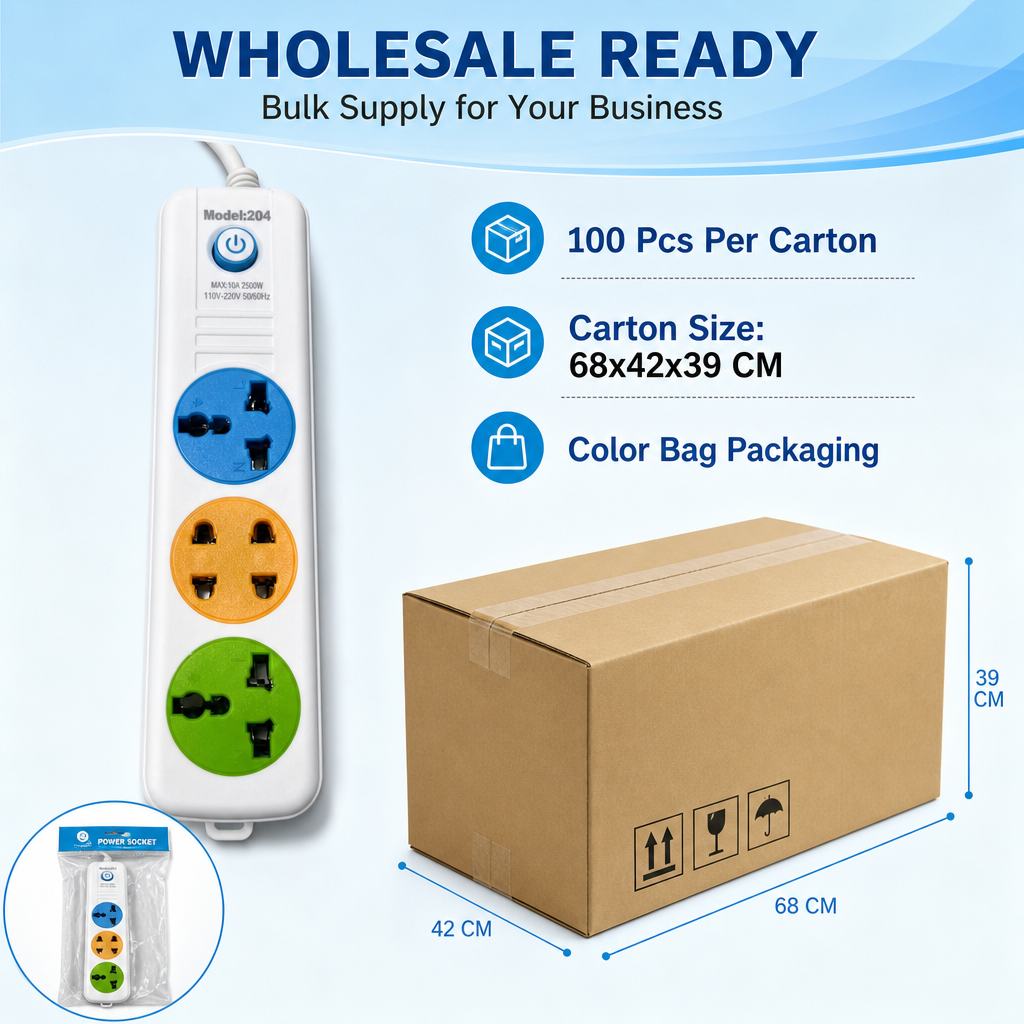 OEM Wholesale Universal Plug Socket 4 Gang AC Main Switch Hotel Bedroom Desktop Kitchen Portable Multi Outlet Extension Board · image 5