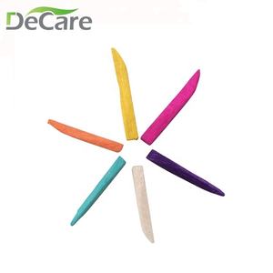 เครื่องมือทันตกรรมคุณภาพสูง ขายดี ลิ่มยึดฟันไม้หลากสี - Product Image 1