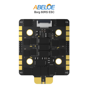 Borg 60Rs 4 in 1 ESC 60A ตัวควบคุมความเร็วอิเล็กทรอนิกส์แบบต่อเนื่อง 4-8S พร้อมตัวกรองป้องกันประกายไฟ ตัวเก็บประจุโพลีเมอร์คุณภาพสูง สำหรับโดรน FPV - Product Image 2