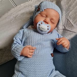 Muñecas Reborn de Vinilo Suave Realistas de Cuerpo Completo de 49 cm, Lindas y Realistas, para Niños y Niñas, Regalo - Product Image 2